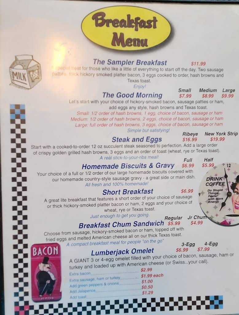 Rock-Cola 50's Cafe Menu 4