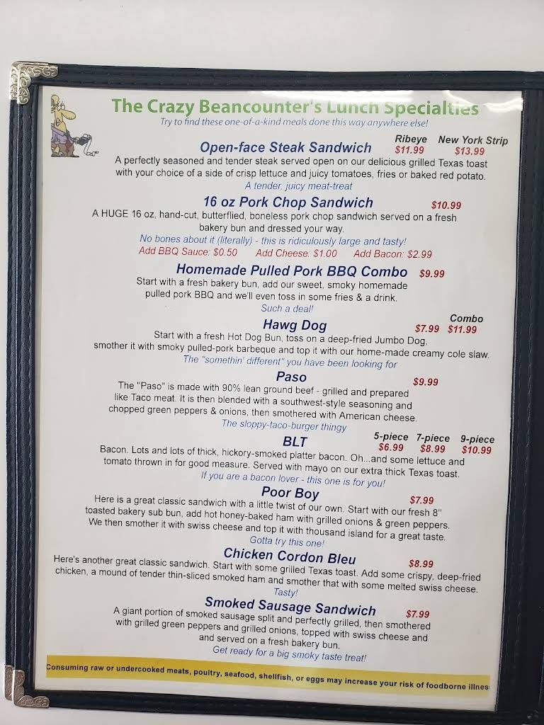 Rock-Cola 50's Cafe Menu 6