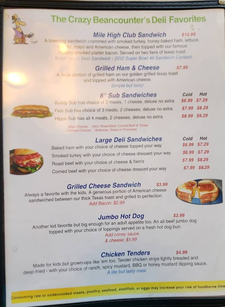 Rock-Cola 50's Cafe Menu 7