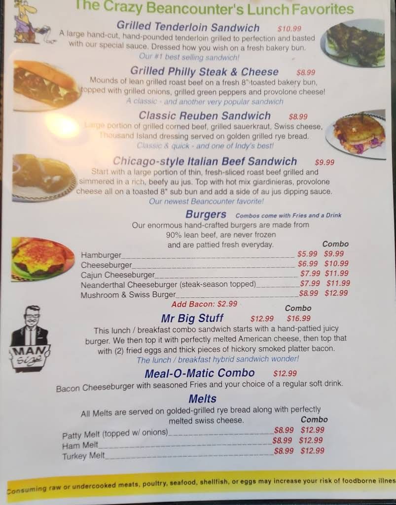 Rock-Cola 50's Cafe Menu 8